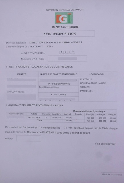 ERegulations Côte d'Ivoire